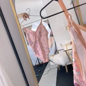 Spell floral bodysuit (City Lights Print)